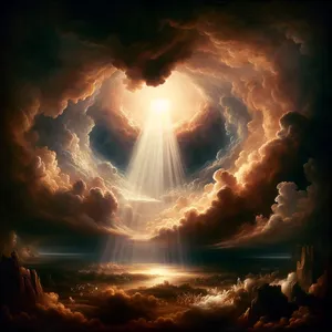 1. In het begin schiep God de hemel en de aarde.