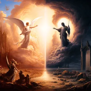 4. En God zag dat het licht goed was, en God scheidde het licht van de duisternis.