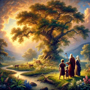 32. Noach was vijfhonderd jaar oud, en hij verwekte Sem, Cham en Jafeth.