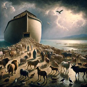 8. Van de reine en onreine dieren, van de vogels en van alles wat op de aardbodem kruipt